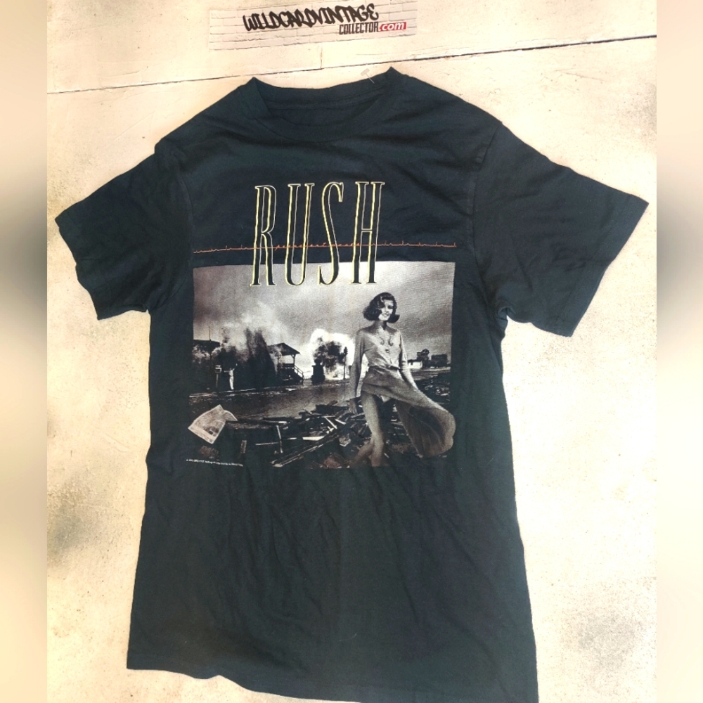 Rush Band Graphic T-Shirt tee Size Small